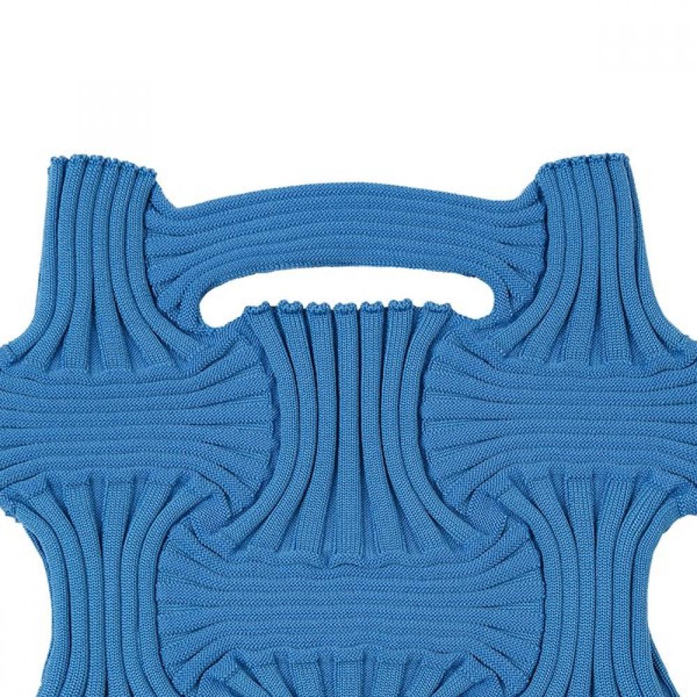 Pleatsmama Bow Bag Blue Liberty