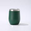 12oz Insulated Eggshell Stainless Steel Wine Glass (U-Shaped, Large Belly)