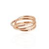 Mezmic Art Triple 14K Gold Ring