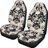 Purple Butterfly Galaxy Auto Car Seat Cover for Cars, Trucks, Vans, SUV, Vehicle Seat Cover Auto Saddle Blankets Driver Seat Protector Covers Full