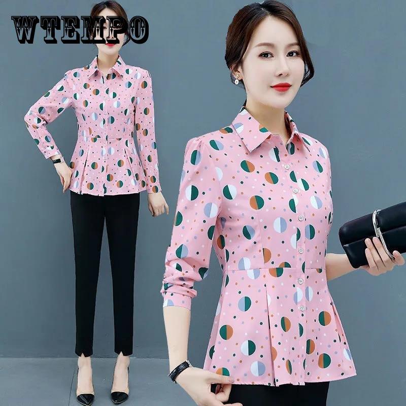 

Летняя рубашка на пуговицах с принтом, шифоновая рубашка с плиссированной кромкой, повседневная футболка, тонкий тонкий кардиган для женщин