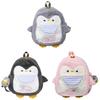 Cute Plush Animal Penguin Kids Backpack With Breathable Waterproof Material For Toddlers And Children