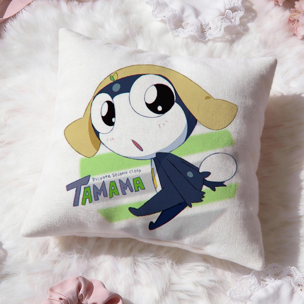 K-Keroro Sergente. Copricuscino FrogS Comfort Premium Copricuscino Reversibile - Design Due in Uno per Qualsiasi Stanza e Interno Auto