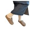 Boken Shoes Soft Sole Spring and Summer New Models Wear Half Bag Head Slippers Lightweight French Platform Boken Shoes