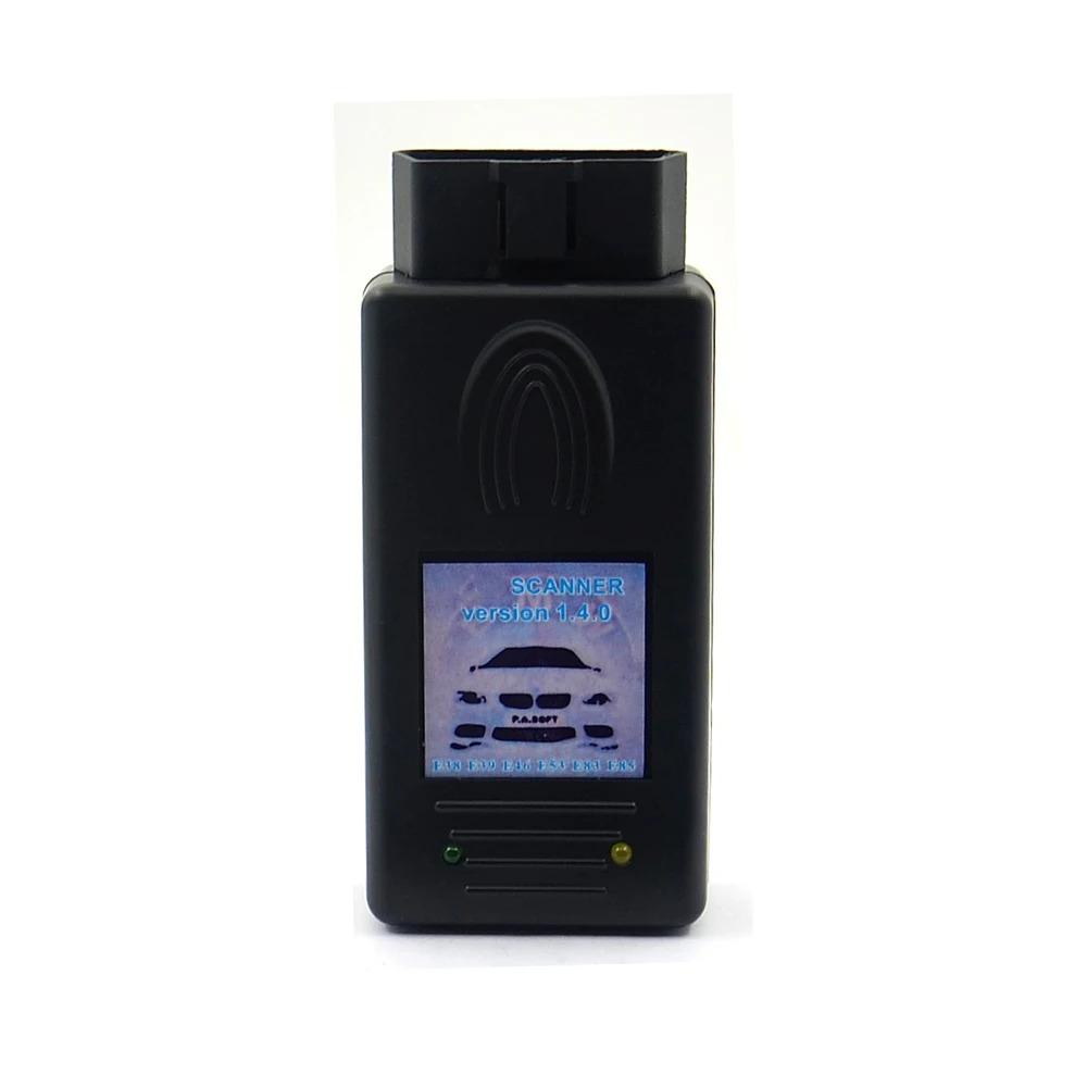 For BMW Scanner 1.4/1.4.0 Diagnostic Tool Cable, Car Fault Diagnosis Scanner for BMW OBDII E/F/G Series Vehicles