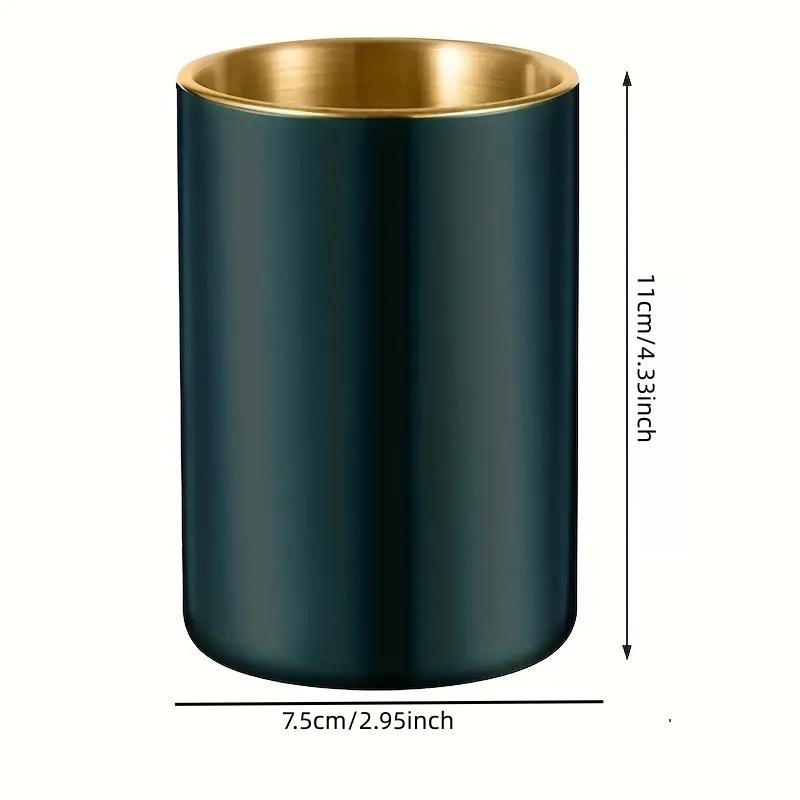 Stainless Steel Ashtray - Smokeless, Spill-Proof Design for Indoor & Outdoor Use, Easy-Clean Odor-Resistant Surface