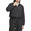 adidas Piping Woven Sports Casual Comfortable Long Sleeve Jacket Women Jacket Black Dark-Gray JJ1078