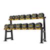 140kg Dumbbell Set with Double Layer Rack