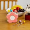 Flower Shaped Dessert Forks Portable Cute Toothpick with Holder  Kitchen Supplies
