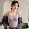 Thermal Tank Top for Women Sleeveless Underwear Top Padded Camisole Undershirt Winter Warm Base Layer for Cold Weather