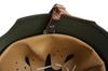 Robustes deutsches Stahlhelm für den Zweiten Weltkrieg, Airsoft-Ausrüstung, Nachbildung Fritz Helm, Deutsche Armee (Grün)