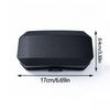 Car-mounted Press-fit Carbon Fiber Grain Sunglasses Case, Universal Sunshade Anti-pressure and Scratch-resistant Goggles Protect