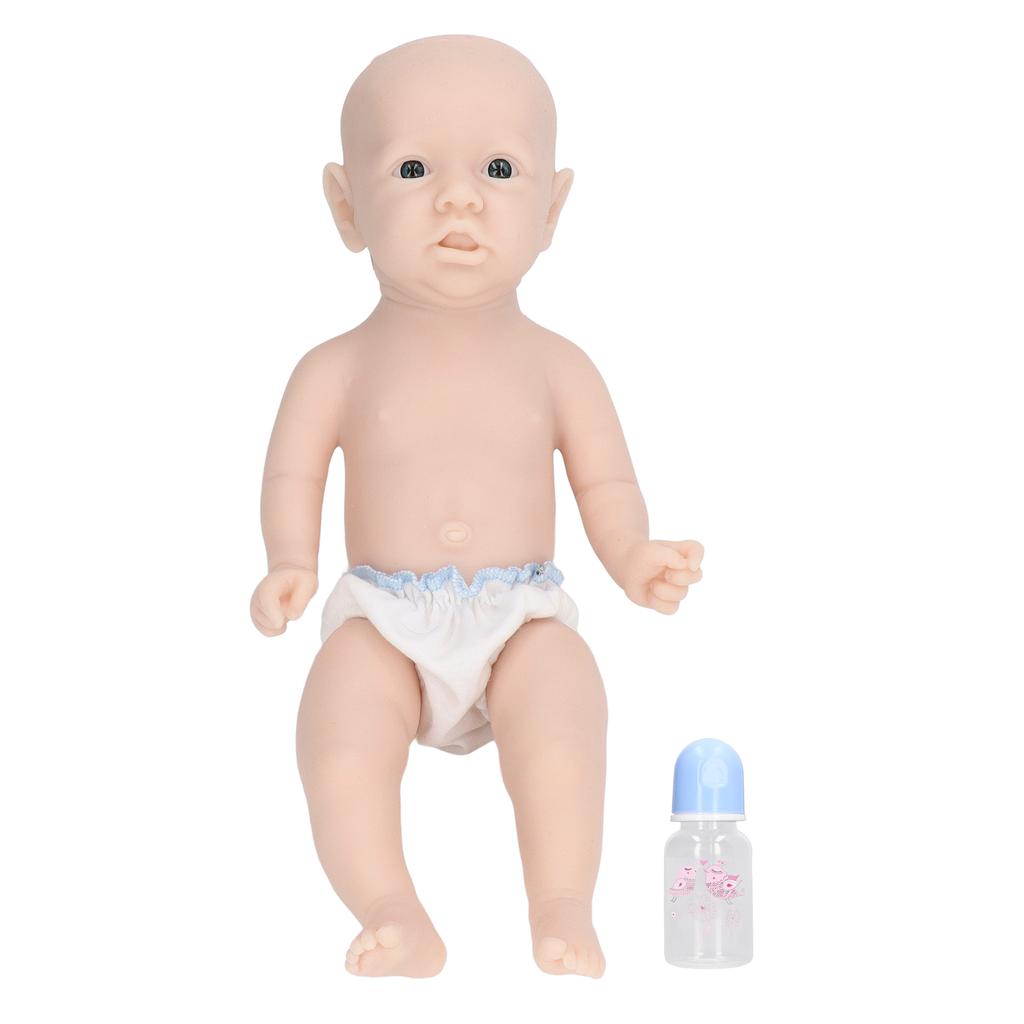 12inch Silicone Boy Doll Lifelike Full Silicone Reborn Baby Doll Newborn Baby Dolls with Baby Milk