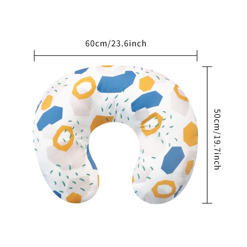 Round Nursing Pillow for Pregnant Women- Multi-functional Baby Feeding Pillow,Anti-Spit-Up Maternity Essential,Ergonomic Support