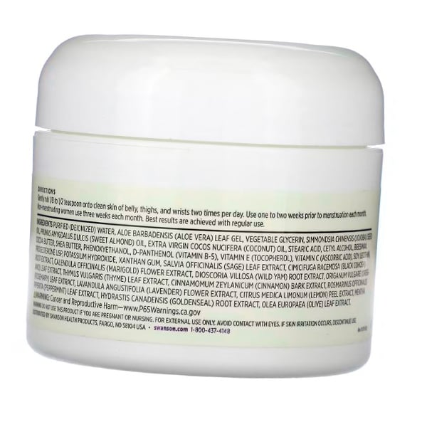 Crema al progesterone Menogest, Swanson 59 ml  (43280029)