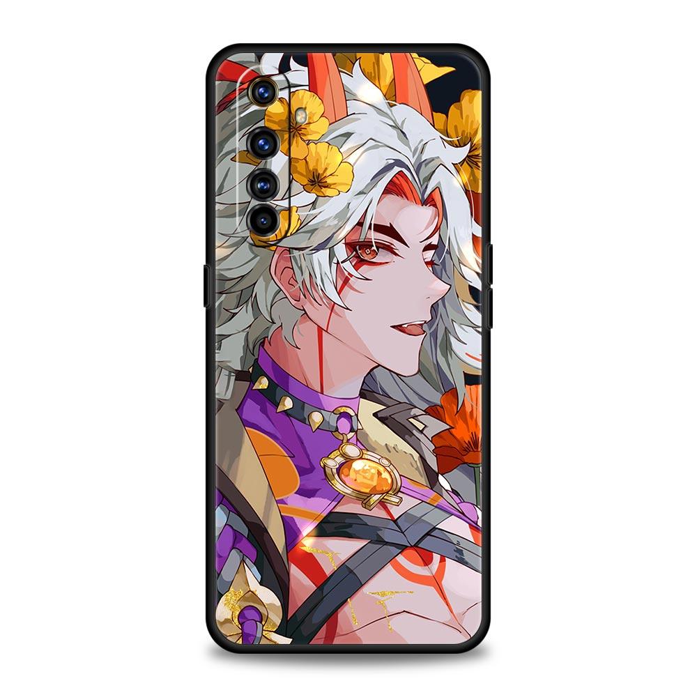 Genshin Impact Сяо Для Realme 11 10 9 8 5G 7 6 GT2 Pro Plus C21 C11 C25 C35 Силиконовый чехол Для Realme GT Neo 2 3 3T Чехол для телефона 10 Pro Plus