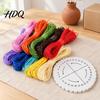 10 Colors Waxed Thread Wax String Kit for Necklace Making & Rope Multi Color Braiding Tool Cord DIY Handmade Bracelet Jewelry Making Craft Supplies