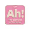 Fun Colorful And Chemistry Molecule Brooch Playful Cartoon Inspired Alloy Pin For Personal Style