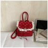 Zaino1011 nuovo carino pizzo pois zaino femminile senmeng alla moda moda semplice fiocco borsa a mano zaino
