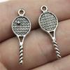20pcs Sport CharmsTennis Charms Tennis Racket Charms For Jewelry Making Pendants DIY Crafts Making Findings Handmade Jewelry