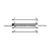 EVT049 IFM Sensor Connection Cable with Wide Operating Temperature Range - Brand New and Original.