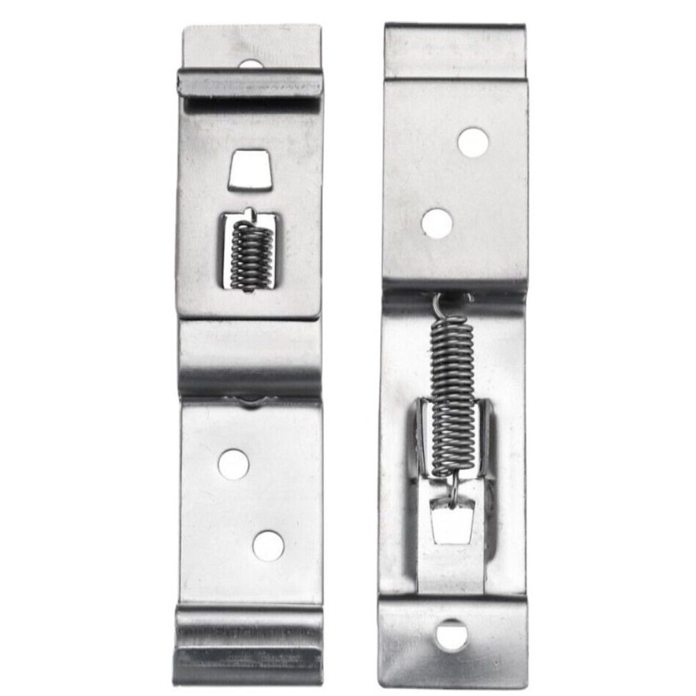 4pcs Spring Trailer Number Plate Clips Rectangular Number Plate Frame Holder  Logistics