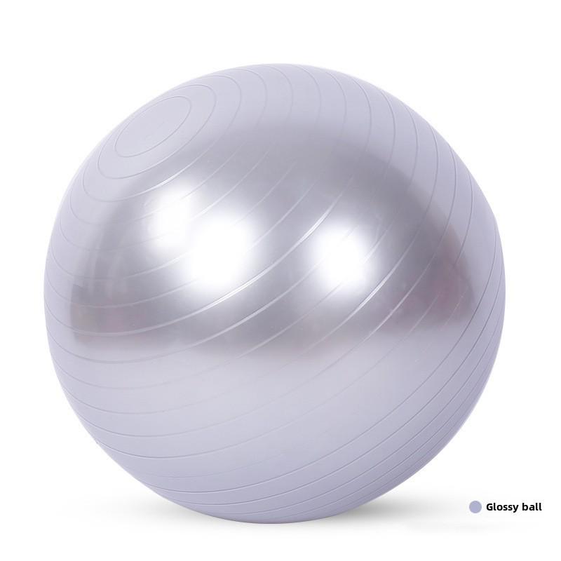 Minge de yoga antiexplozie din PVC lucios - 45/55/65/75 cm Minge de fitness pentru Pilates și masaj