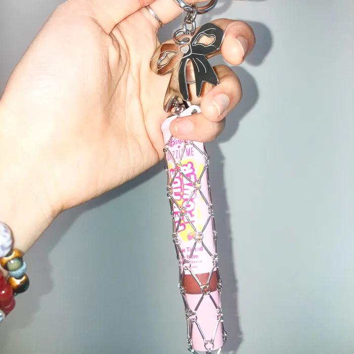 lipstick holder bag charm