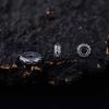 S925 Sterling Silver Chinese Retro Spacer Beads for DIY Prayer Woven Rope Jewelry.