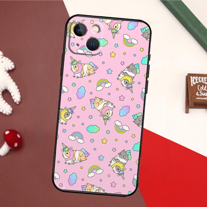 Guinea Pig Case For iPhone 14 Pro Max 16 15 11 12 13 17 Pro Max Mini 15 16 Plus 16e 17 Air Back Cover