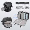 OFAMOUS Business Backpack, Expandable Gusset, Waterproof, Large Capacity, Men's, Expandable Functions, Fits 15.6-inch Laptops, Perfect for Commuting,
