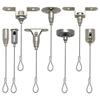 Adjustable Steel Wire Rope Hanger for Lamps, Paintings, and Exhibitions