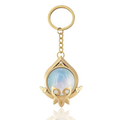 Smeru Elemental Eye of God Merchandise Keychain Pendant Small Pendant for Car Keys Bag Decoration Birthday Gift School Festival Anime Accessories