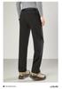 Unisex Fleece-Lined Soft Shell Pants: Warm, Waterproof, Elastic, Straight-Leg for Autumn/Winter Outdoor Hiking & Mountaineering.