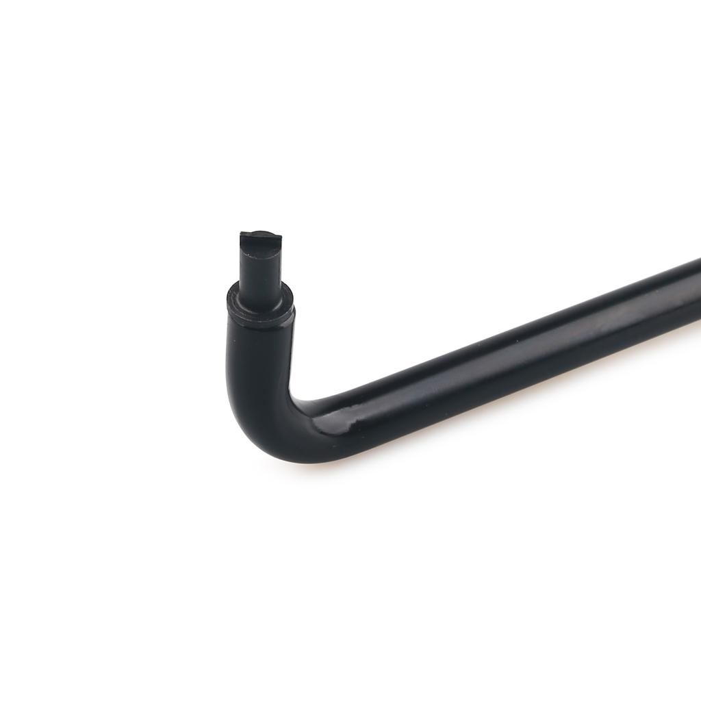 16.34in/41.5cm Carburetor Pilot Screw Adjusting Tool 110° Angled Head Metal Universal for ATV UTV Snowmobile