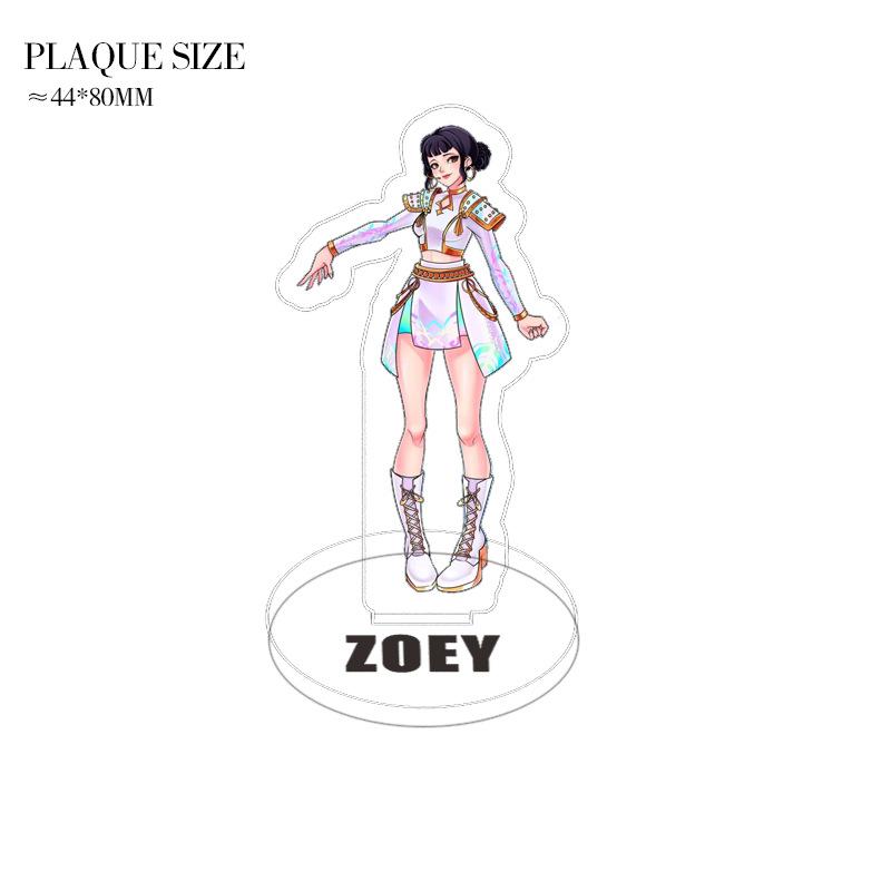 Kpop Dämonenjäger Superstar Acryl Aufsteller Desktop Dekoration Ornament Zubehör Spielzeug für Fans Geschenk