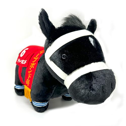 Thoroughbred Collection Deep Bond Fluffy Big Plush Toy, Approx. H35 x W18 x D45cm