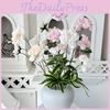Rose Faux Decorative Flower Arrangement For Living Room Party Decoration Gift
