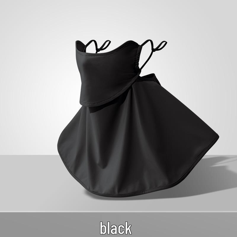 Blush Eye Corner 3D Sunscreen Mask: Breathable, UV-Protective Nylon Ice Silk for Summer Women