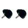 Black Plastic Front Caster Wheel Replacement Part For For Conga 1199 Ultra For Genesis 1199 Home Vital Robot Vacuum Cleaner