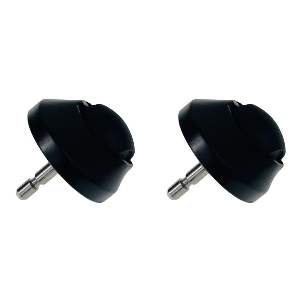 Black Plastic Front Caster Wheel Replacement Part For For Conga 1199 Ultra For Genesis 1199 Home Vital Robot Vacuum Cleaner