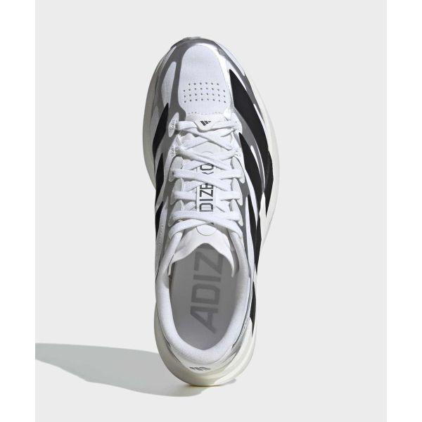 adidas Adizero Evo SL EXO Cloud White Core Black Iron Metallic Damen Sneaker KI4782