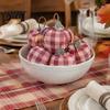 Apple Figurine Retro Decorations Ornament Figurine Stuffed Cute Fabric Decorative Creative Outdoor for Christmas Tray Tabletop Display Home