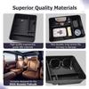 Center Console Storage Box Tray For 2026 Hyundai Palisade Interior Secondary Phone Holder Armrest Storage Organizer Accessories