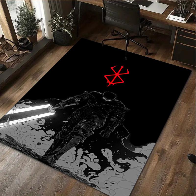 Furioso: Tappeto per la casa con avventura Dark Fantasy Tappeto Decorativo per Ufficio per Soggiorno Camera da Letto Zerbino Tappeto per Pavimento Tappeto per Area Sedia da Computer