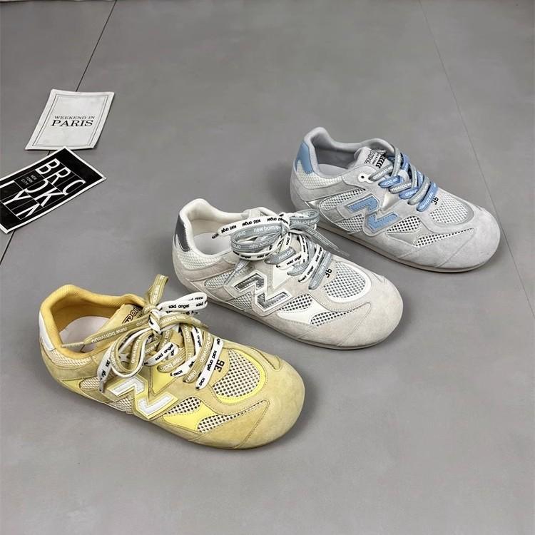 Mesh Breathable Inner Height Increase German Training Shoes Women's 2025 Summer Models On a New Pair of Shoelaces Super Soft Feet Small Sports Forre