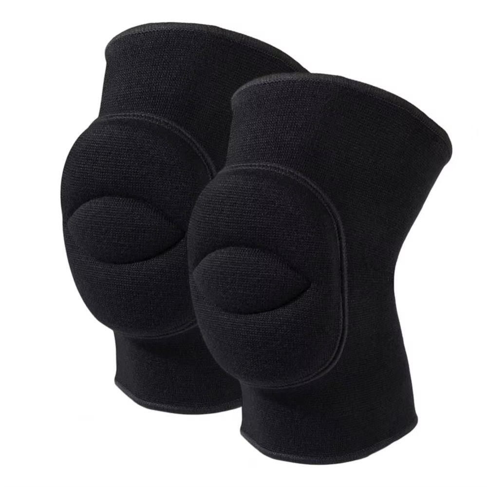 1 Pair Anti Collision Dance Knee Pads Yoga Elastic Knee Pads Sponge Sports Knee Pads  Fitness Gear