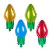 50pcs Bulb Balloon Decorative Reusable Aluminum Foil Light Bulb Balloons for Party Home Shopping Mal