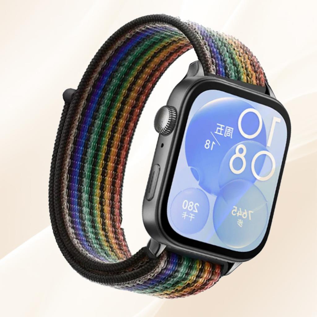 Nylon loop band For huawei watch fit 3 strap smart wristband breathable Sport Watchbands bracelet for huawei fit3 Accessories