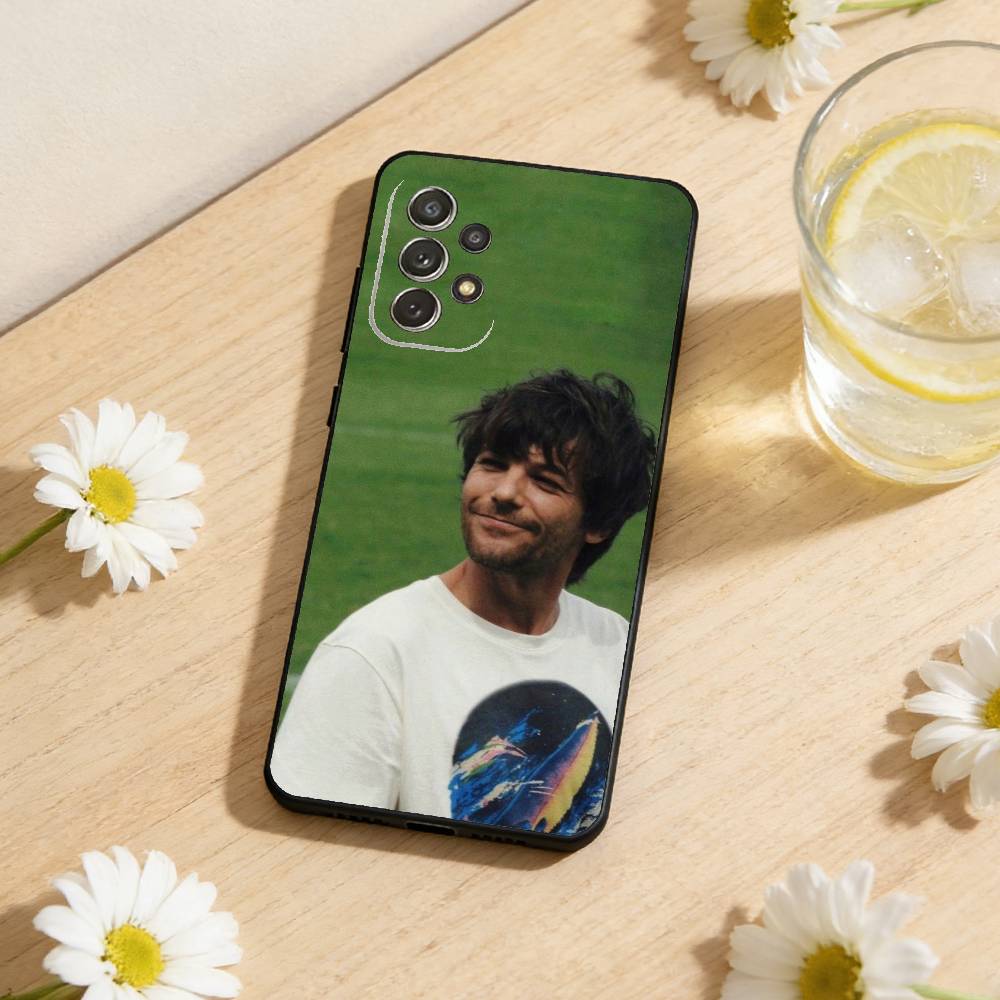 T-Tomlinson Brit Pop Style Phone Case For Samsung S25,S24,S21,S22,S23,S30,Ultra,S20,Plus,Soft Black Shell